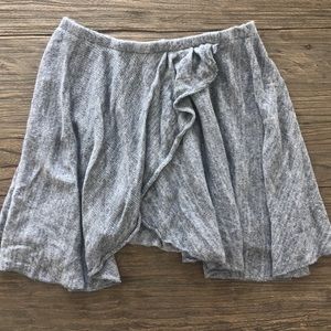 John Galt by Brandy Melville asymmetrical knit skirt. Great for leggings.